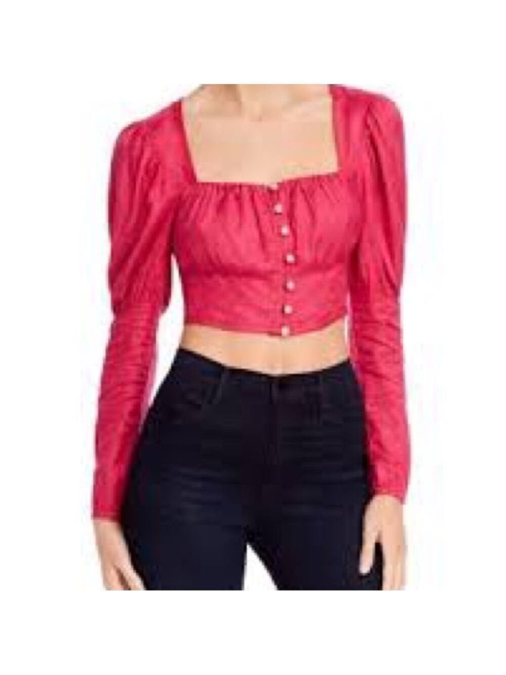 Rahi Medina Cropped Top Sz Medium